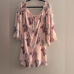 Peach love California dress